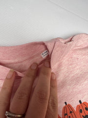 Happy Halloween pink sweater 18-24months