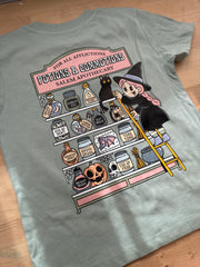 3/4 years MISFIT potions and commotions aloe tee