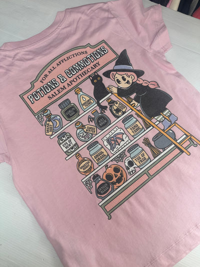 5-6 years pink potions t-shirt misfit