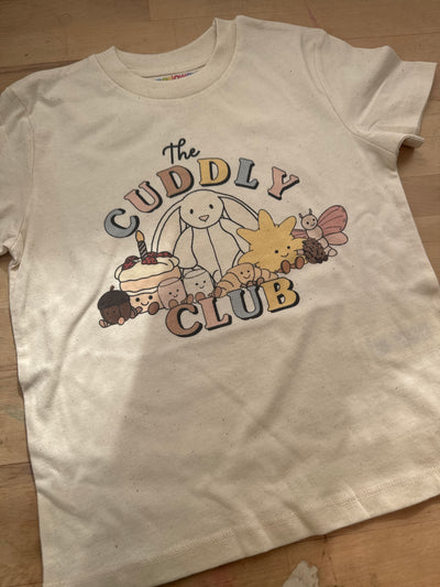 3/4 years cuddly club natural tee