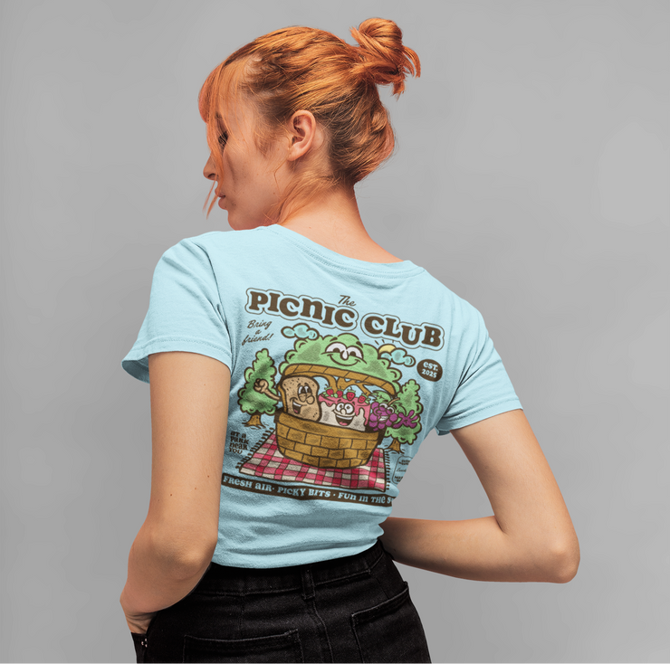 Picnic club adults t-shirt