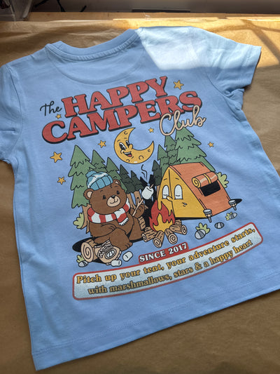 3/4 years MISFIT campers club blue soul
