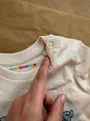 6-12 months natural gardeners club tee misfit