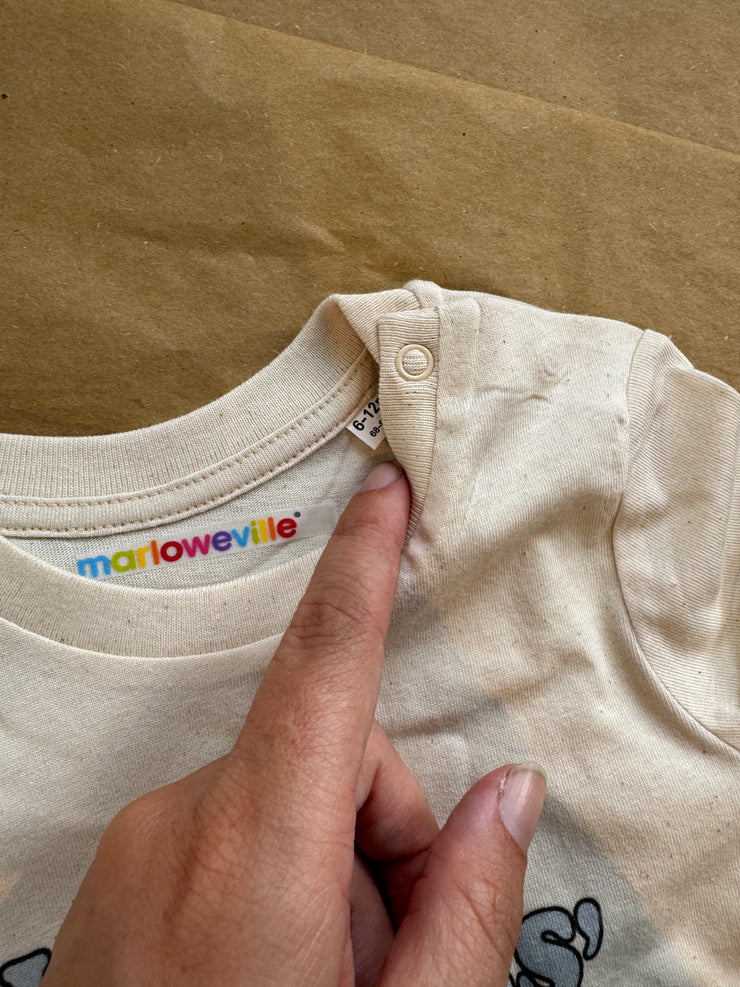 6-12 months natural gardeners club tee misfit