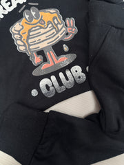 6-12 months breakfast club black tracksuit set misfit