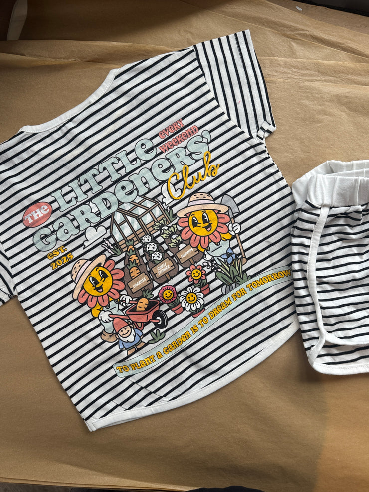 1-2 years gardeners club black set