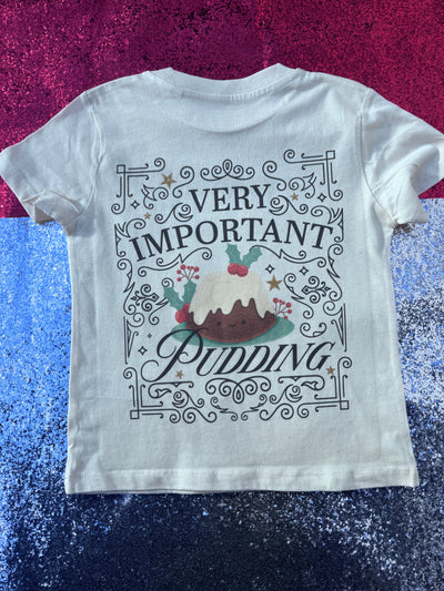 VIP pudding (adult & Kids) organic t-shirt