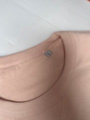 Large (14-16) Light dusky pink sweater chaos & coffee