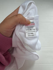 2-3 babyccino white tee