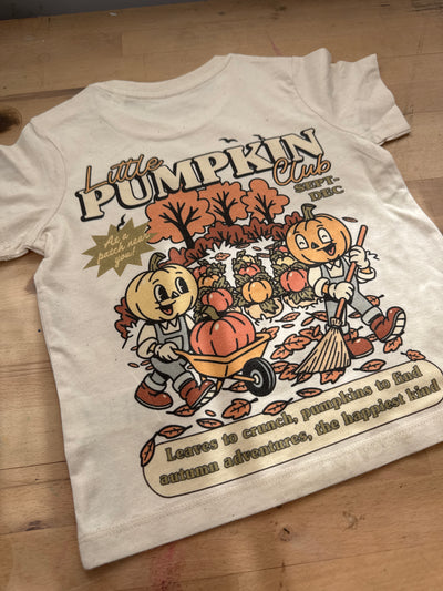 2/3 years PRE-MADE little pumpkin club natural