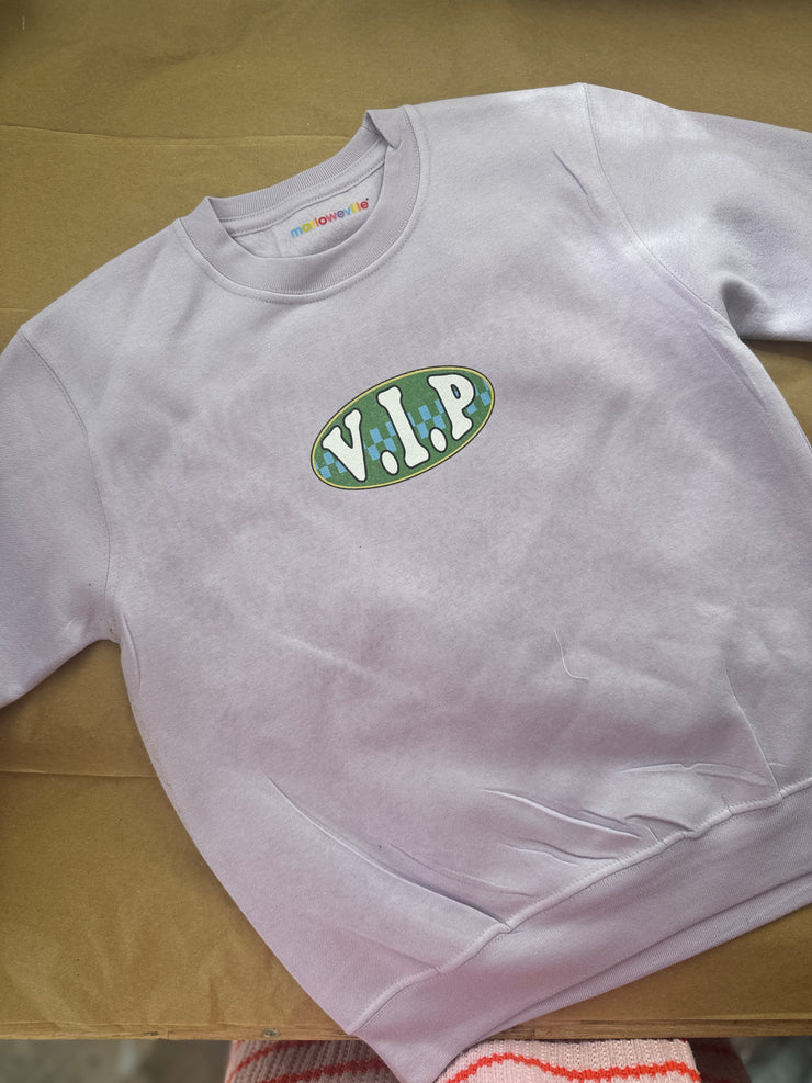 5-6 years vip pickle lilac sweatshirt misfit