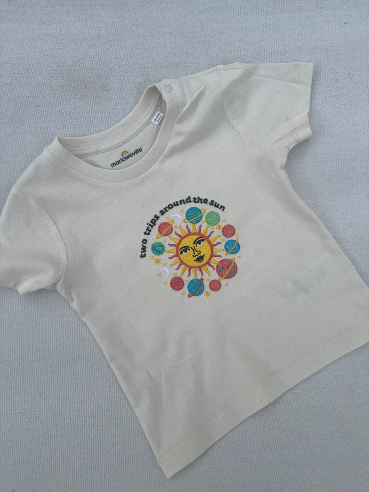 1st birthday planets t-shirt- 1st trip around the sun top