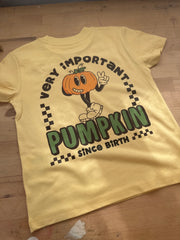 3/4 years PRE-MADE VIP pumpkin yellow