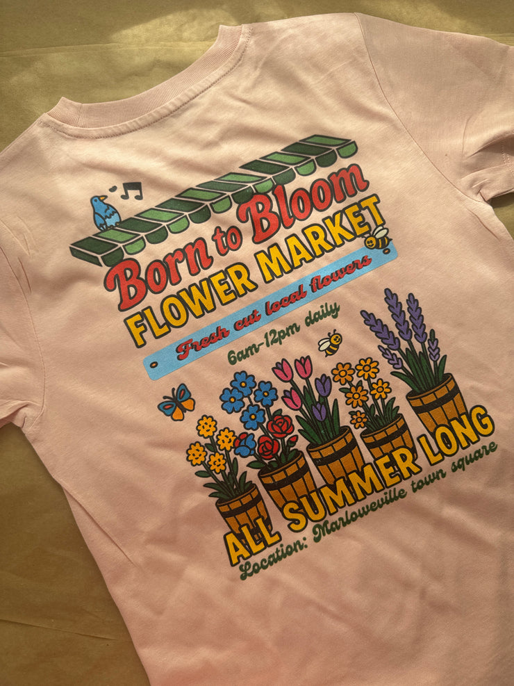 7-8 years born to bloom tee
