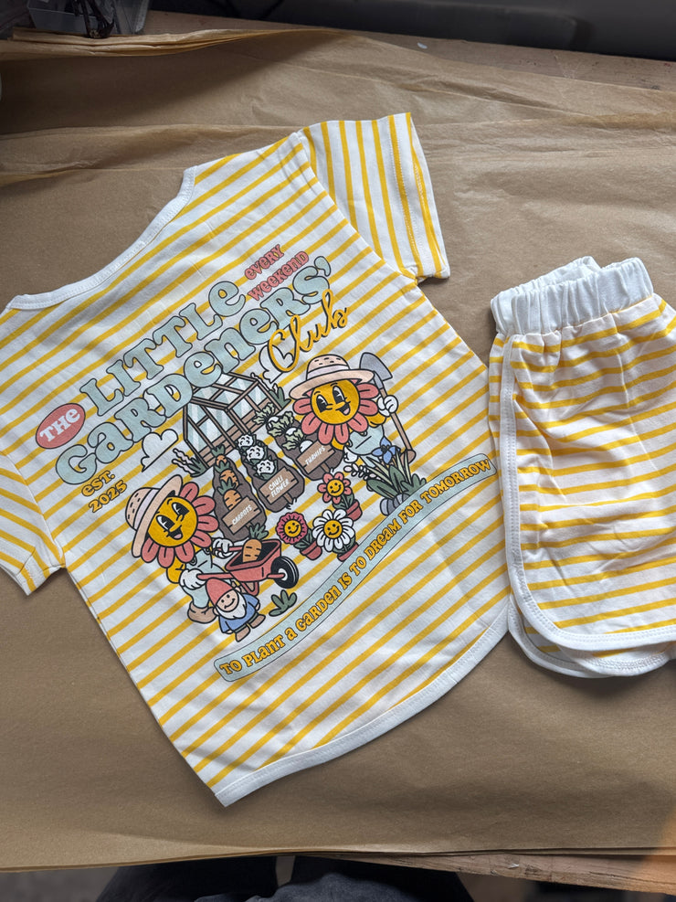 3-4 years gardeners yellow set