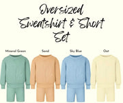 Mystery halloween embroidered kids sweater/set