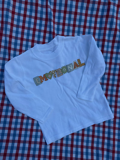 1-2 years Emotional long sleeve tee