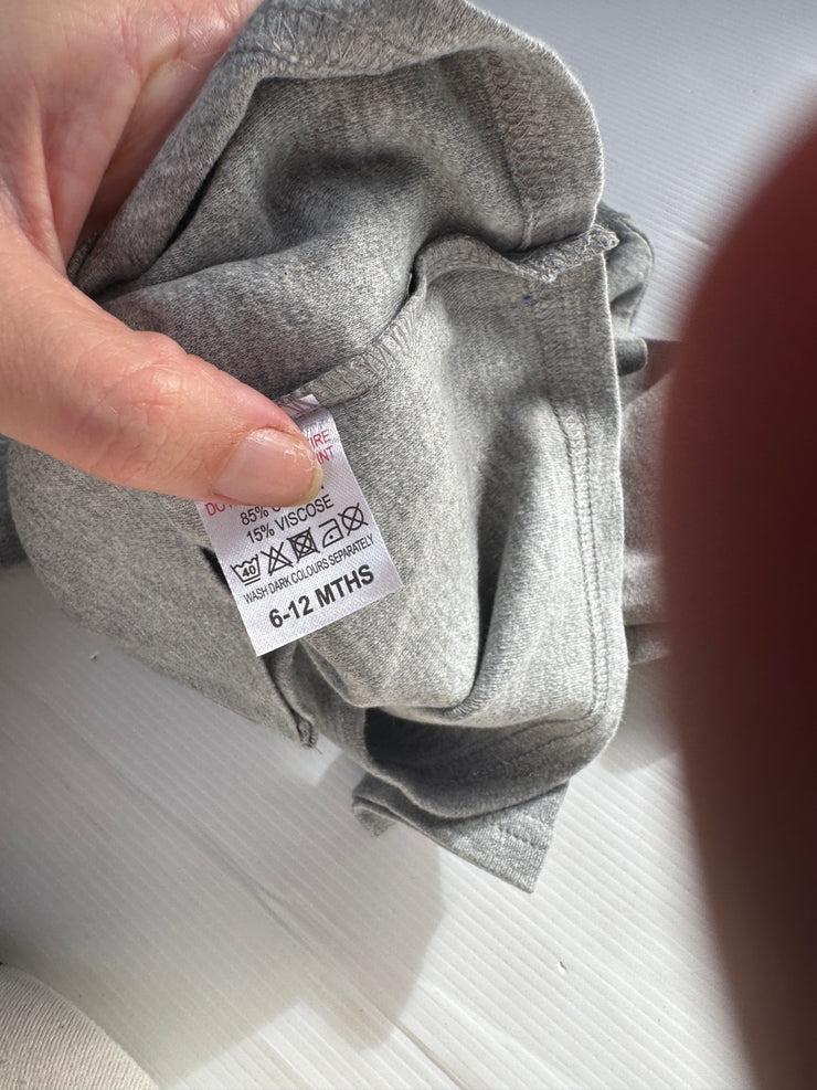 Go short it’s your birthday grey long sleeve tee (comes up big)