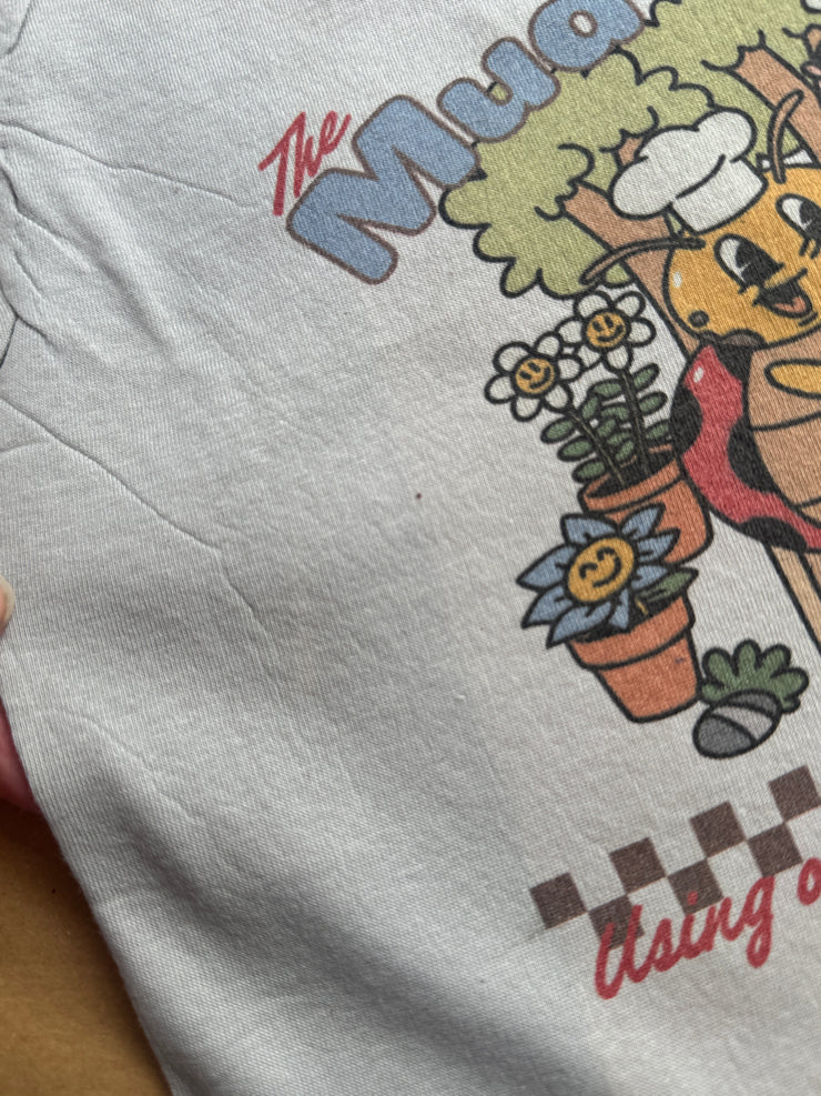 3-4 years mud kitchen grey tee - misfit