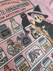5-6 years pink potions t-shirt misfit