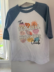 2-3 years PRE-MADE seashell raglan
