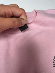 5-6 (oversized) Here comes the sun pink tee