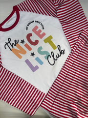 Nice list club 9-10 years pjs