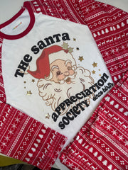 9-10 years Santa appreciation pjs
