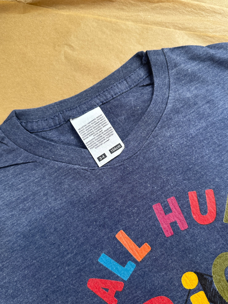 3-4 years small human big adventure tee