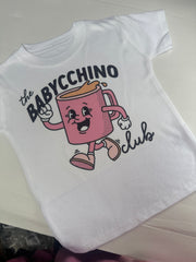 2-3 babyccino white tee