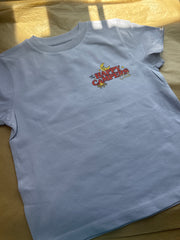 3/4 years- MISFIT- happy campers Lilac organic tee