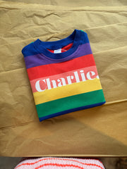 Classic Sibling Rainbow Kids Jumper