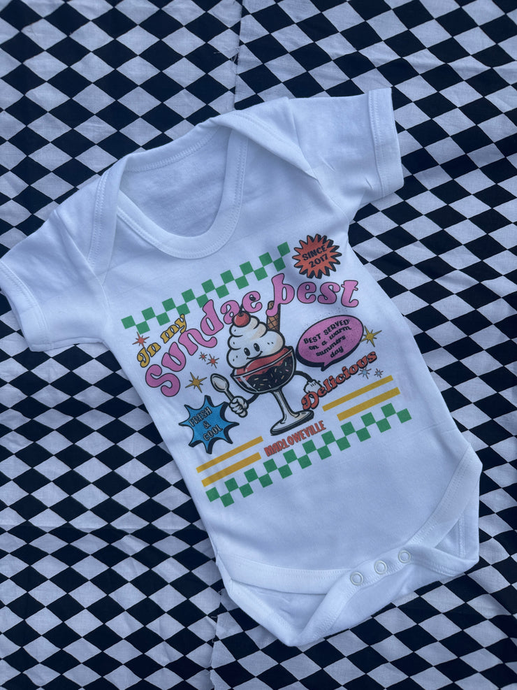 0-3 months sundae best vest