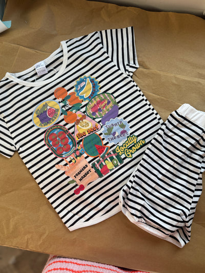4-5 years market stripe set