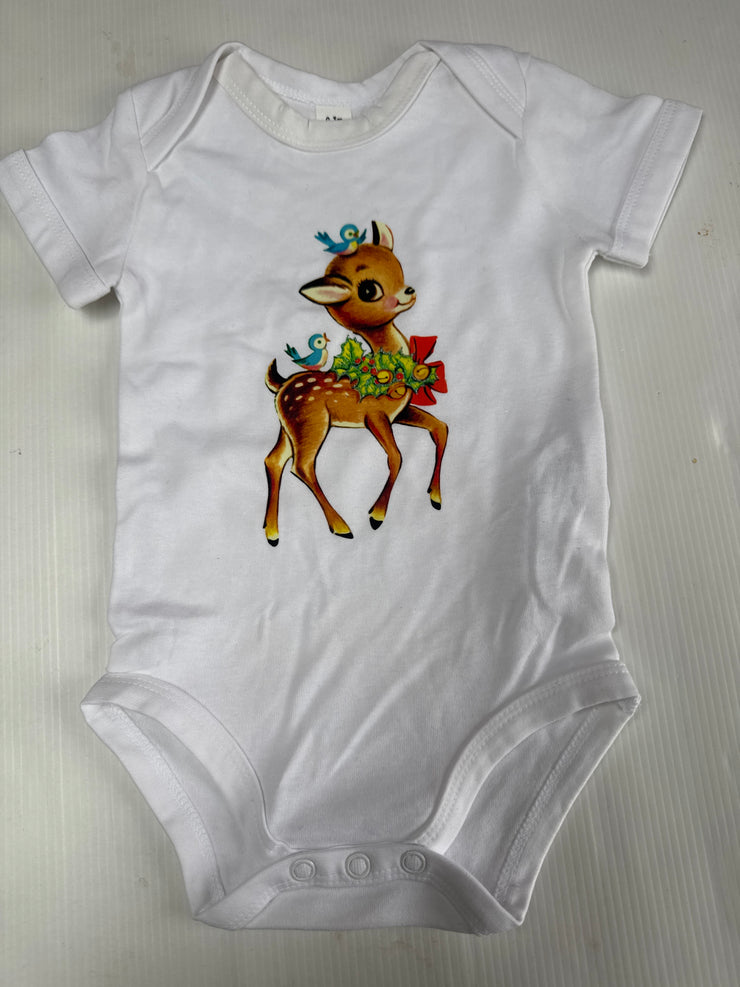 0/3 months vintage deer vest