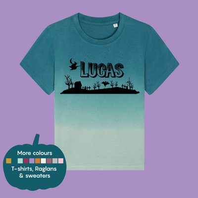 HALLOWEEN NAME  t-shirt/ raglan/ sweater