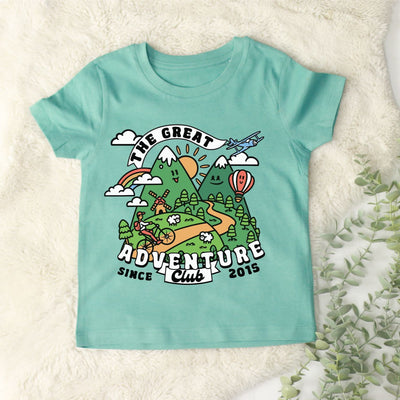 The great outdoors- organic kids t-shirt