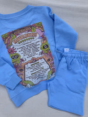 Personalised festival Kids Sweater & Shorts set