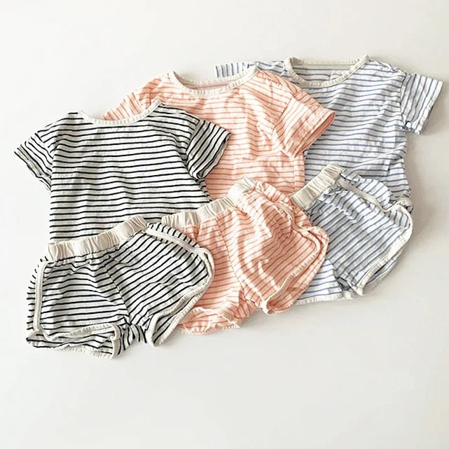 Sandcastle Club Striped Summer Set