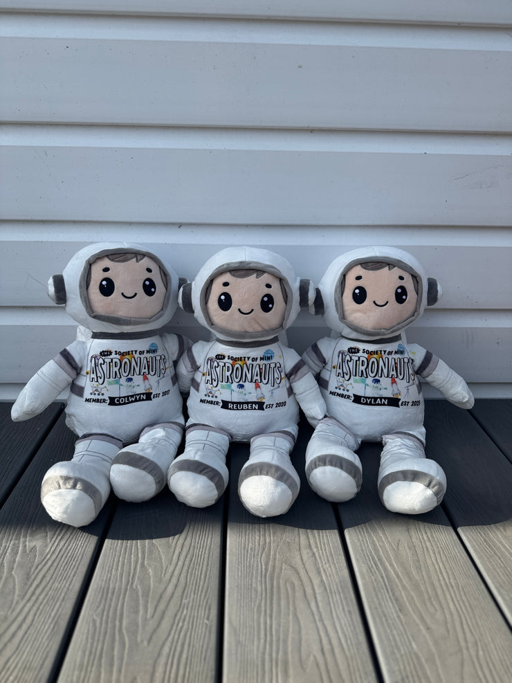 Astronaut plush teddy