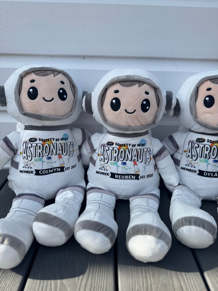 Astronaut plush teddy