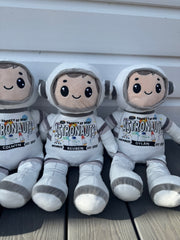 Astronaut plush teddy