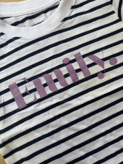 Personalised misfit tees & raglans
