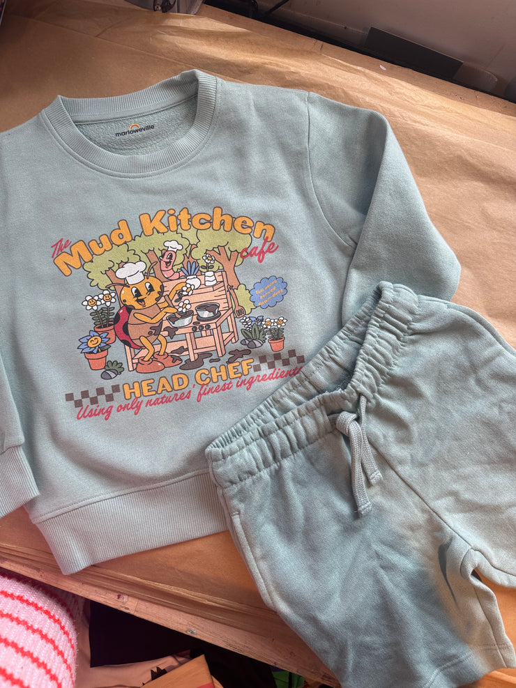 CLEARANCE  British Summer Sweater & Shorts set (CHOOSE YOUR DESIGN)
