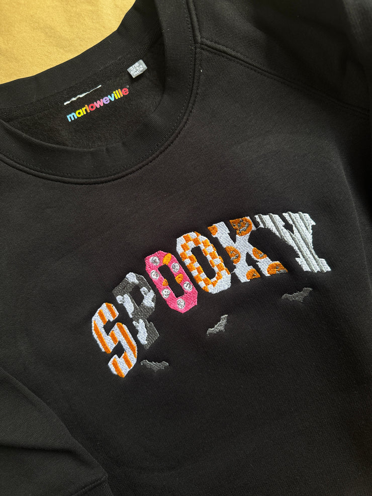 Mystery halloween (embroidered) Adults Sweater/Hoodie
