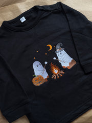 Mystery halloween embroidered kids sweater/set