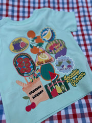 Farmers market organic kids tee