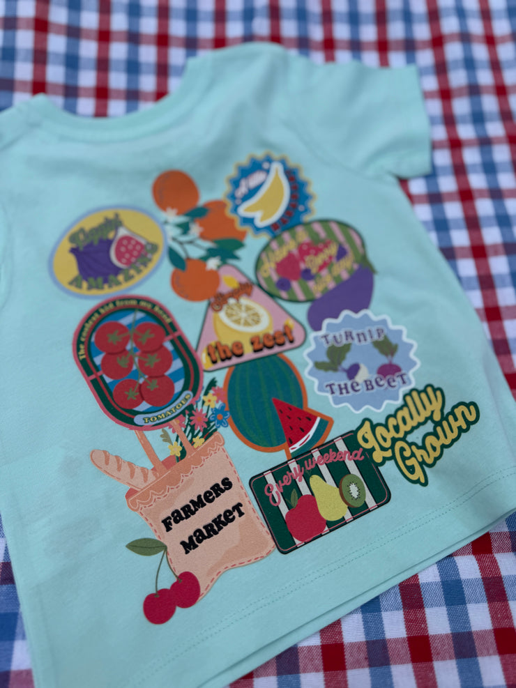 Farmers market organic kids tee