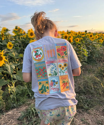 Sow much to love seed packet organic tee