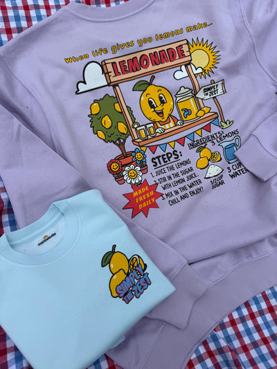 Simply the zest lemonade stand (adult and kids)